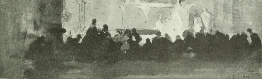 An illustration from Studio international, 1893, leaf 12