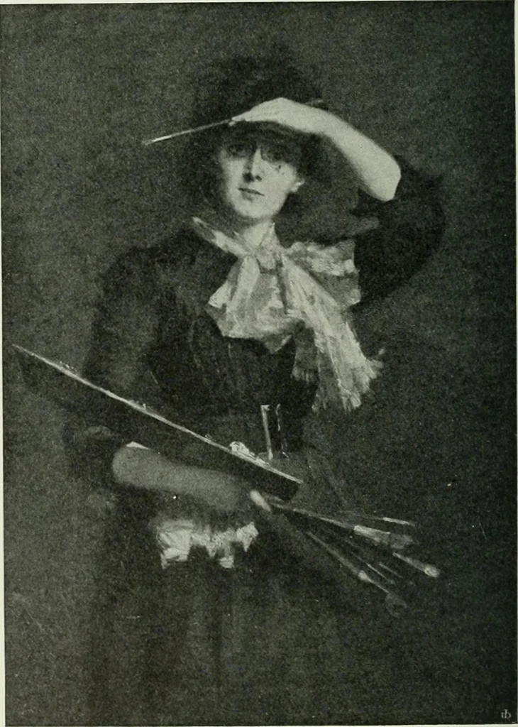 An illustration from Studio international, 1893, leaf 123