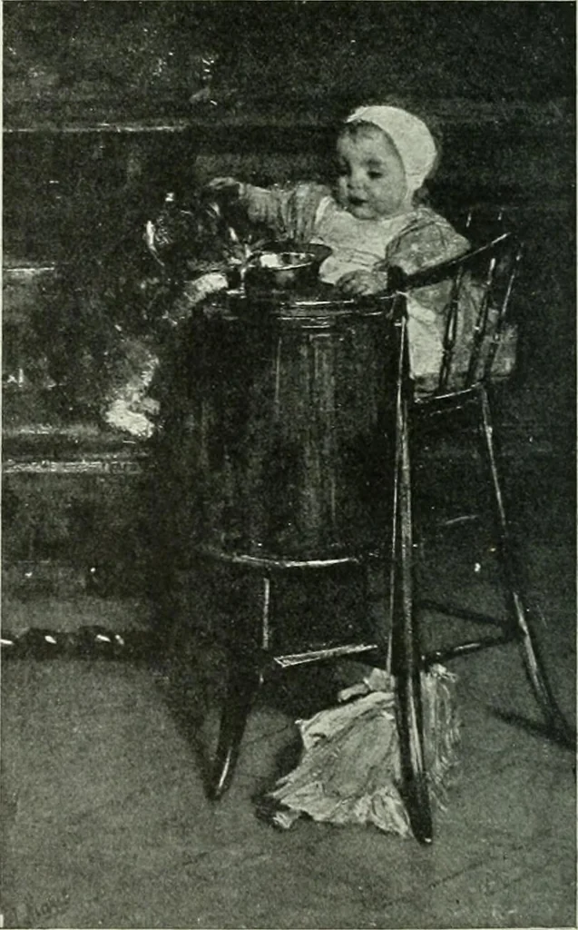 An illustration from Studio international, 1893, leaf 127