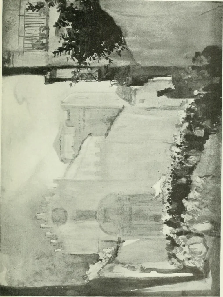 An illustration from Studio international, 1893, leaf 14