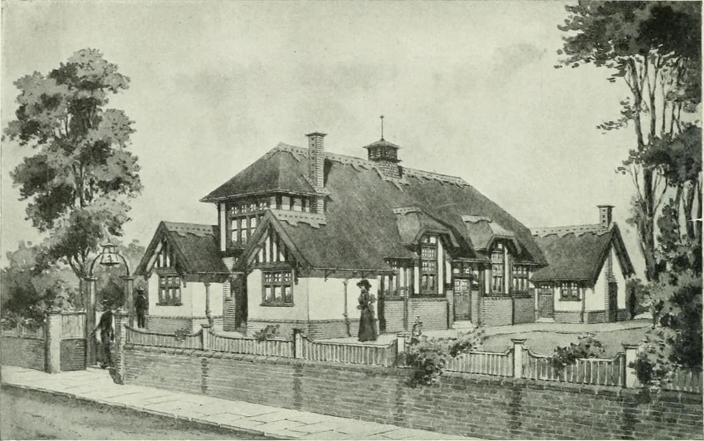 An illustration from Studio international, 1893, leaf 145