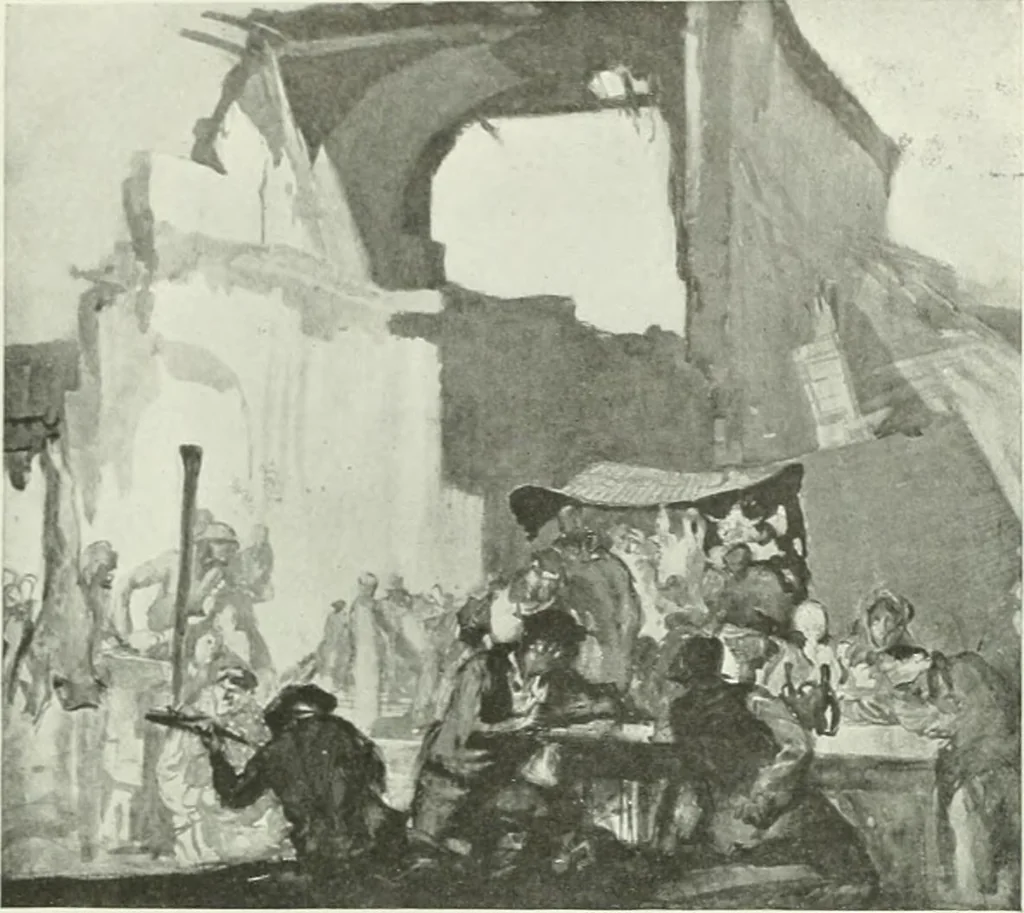 An illustration from Studio international, 1893, leaf 15