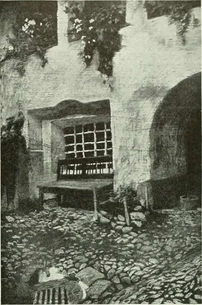 An illustration from Studio international, 1893, leaf 154