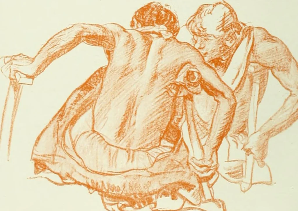 An illustration from Studio international, 1893, leaf 17