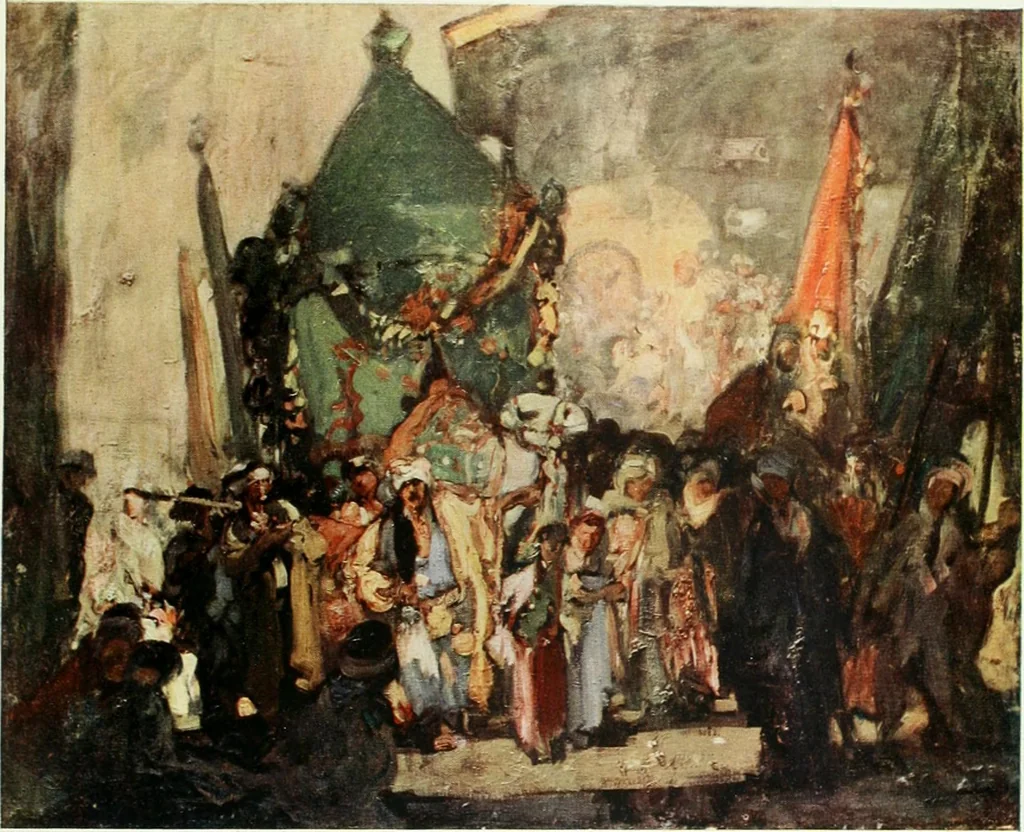 An illustration from Studio international, 1893, leaf 18