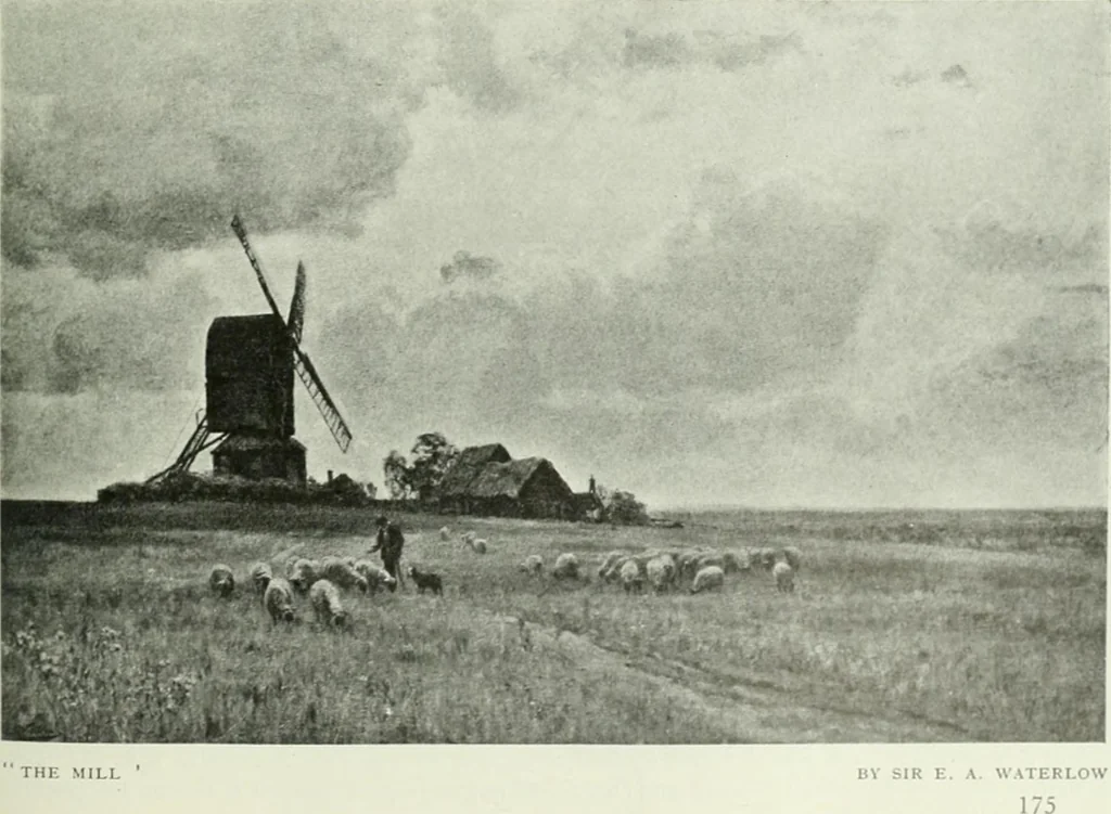 An illustration from Studio international, 1893, leaf 182