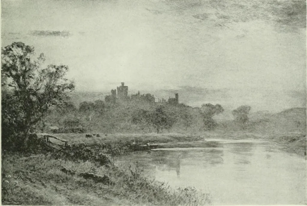 An illustration from Studio international, 1893, leaf 184