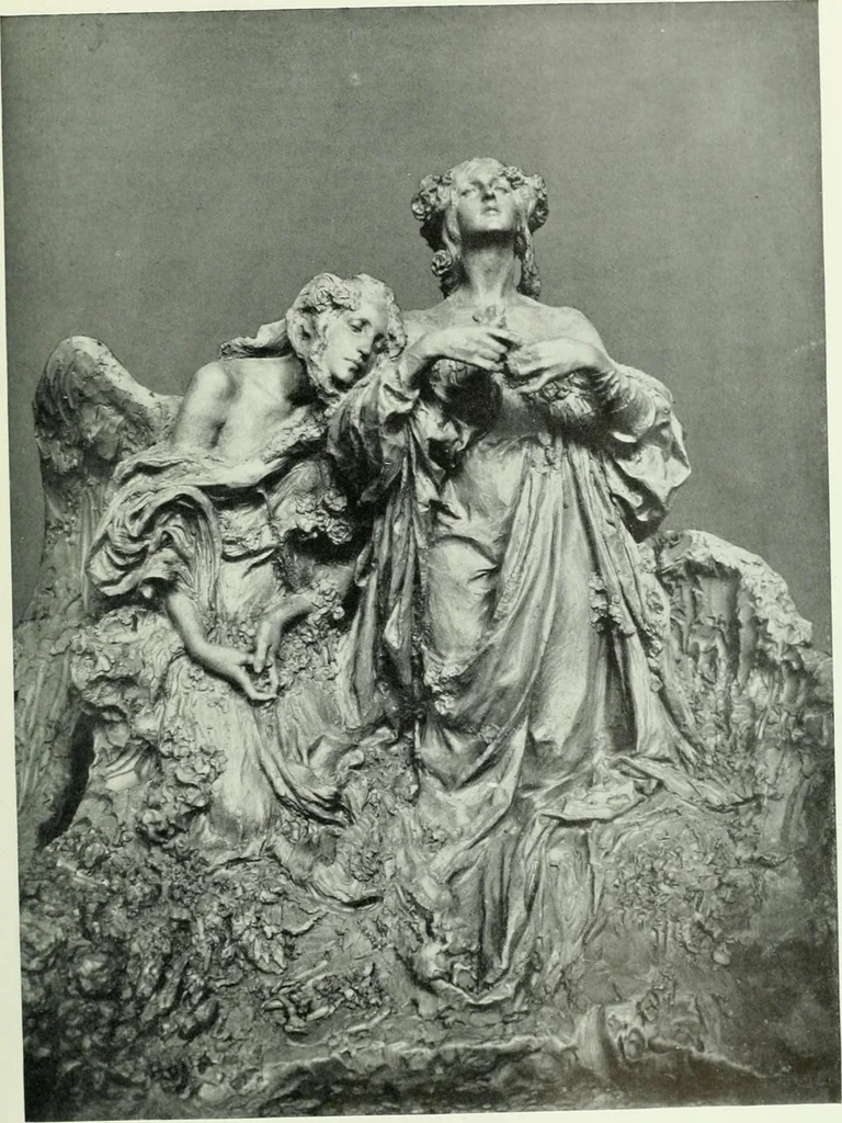 An illustration from Studio international, 1893, leaf 190