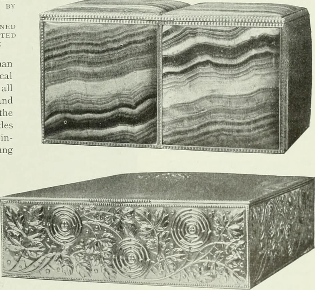 An illustration from Studio international, 1893, leaf 196