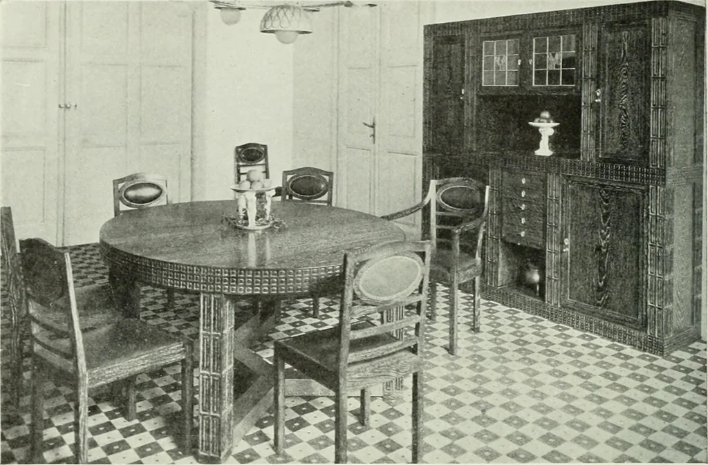 An illustration from Studio international, 1893, leaf 201