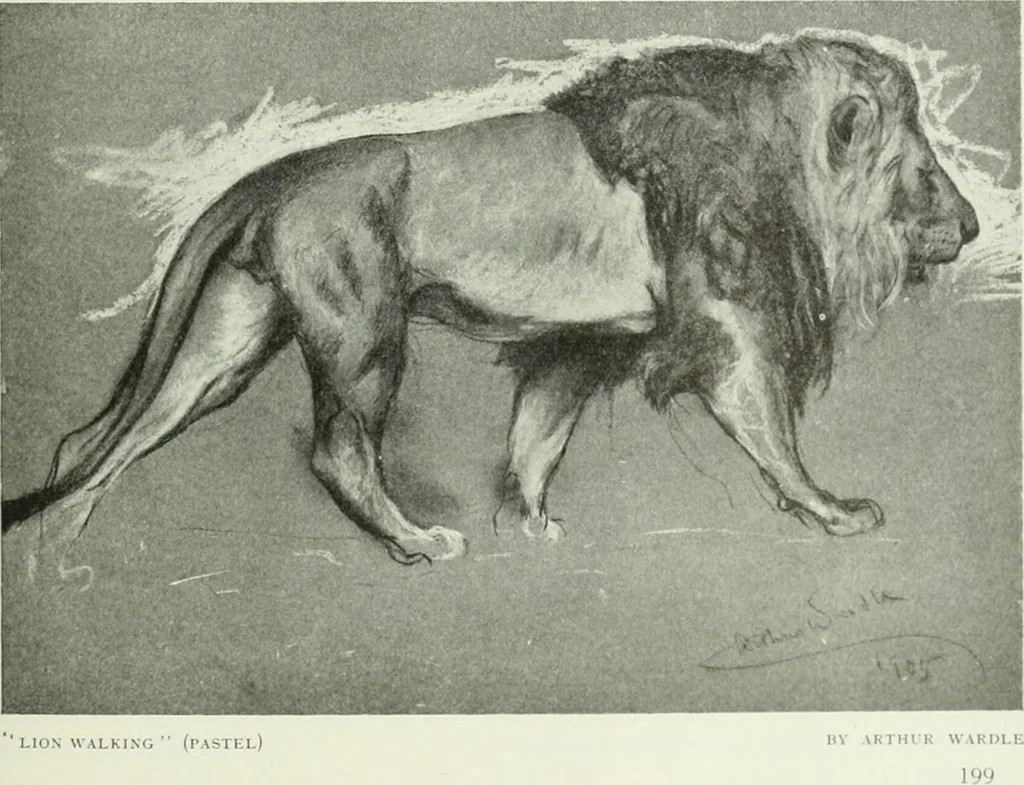 An illustration from Studio international, 1893, leaf 206