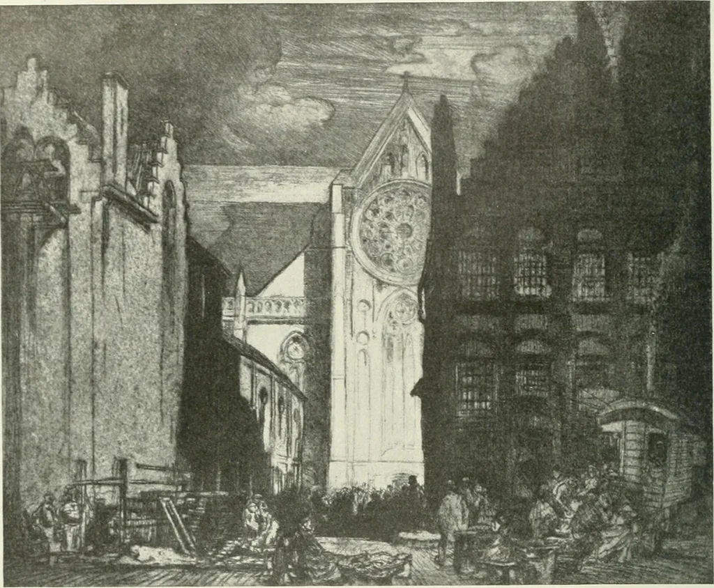 An illustration from Studio international, 1893, leaf 21