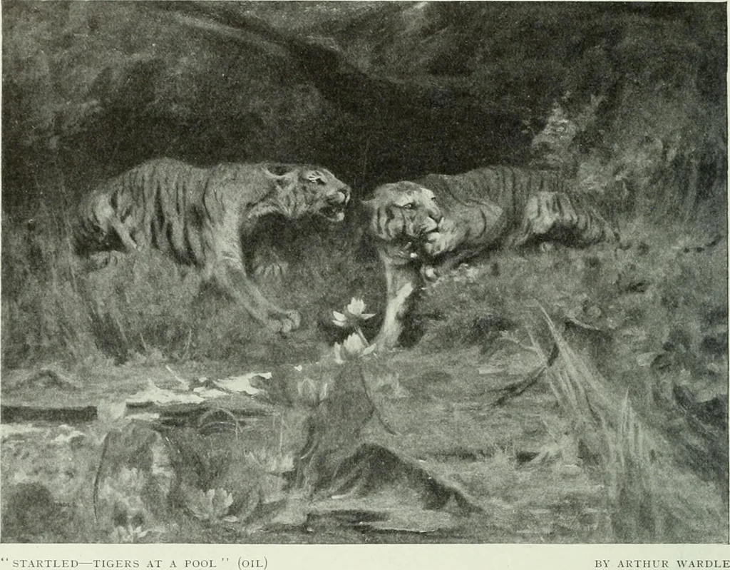 An illustration from Studio international, 1893, leaf 215