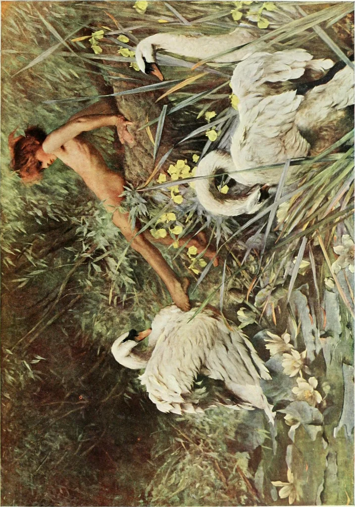 An illustration from Studio international, 1893, leaf 216