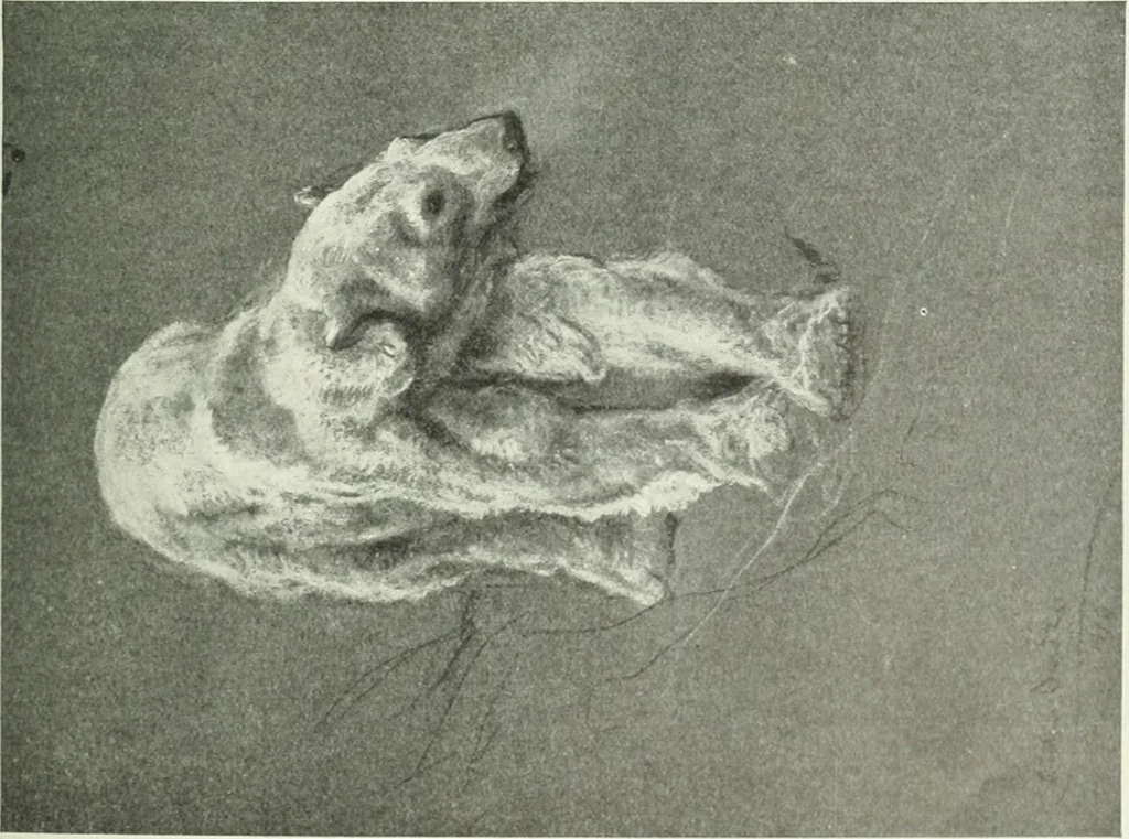 An illustration from Studio international, 1893, leaf 218