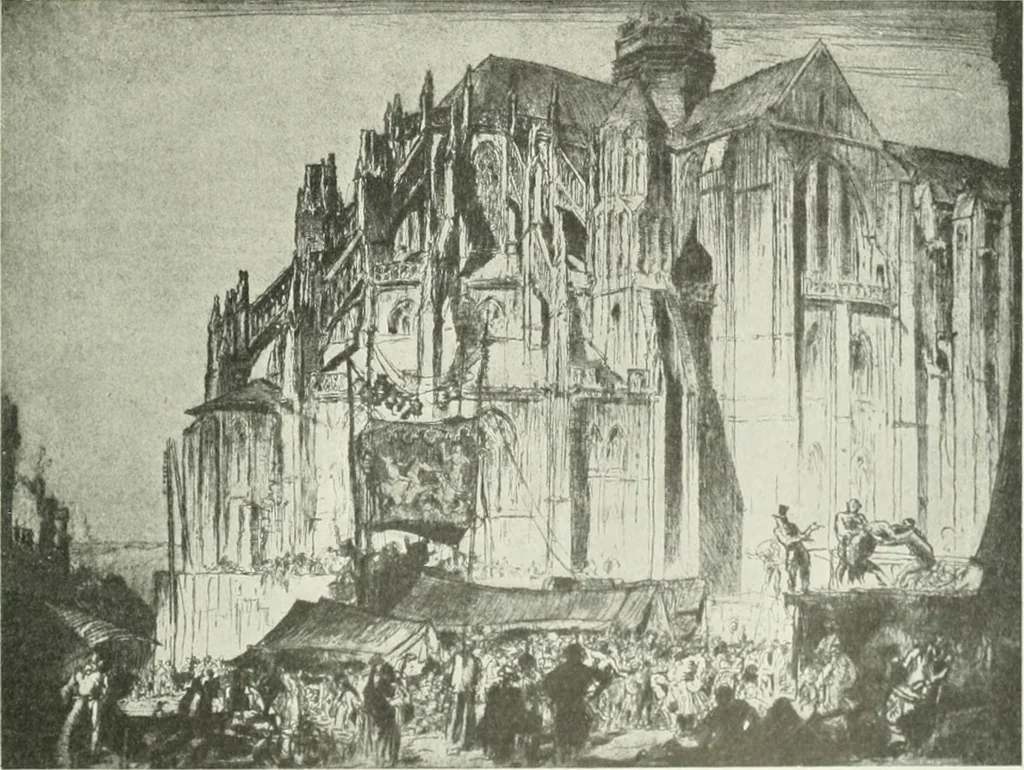 An illustration from Studio international, 1893, leaf 22