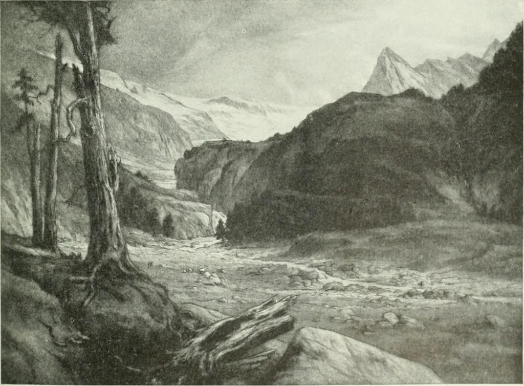 An illustration from Studio international, 1893, leaf 228