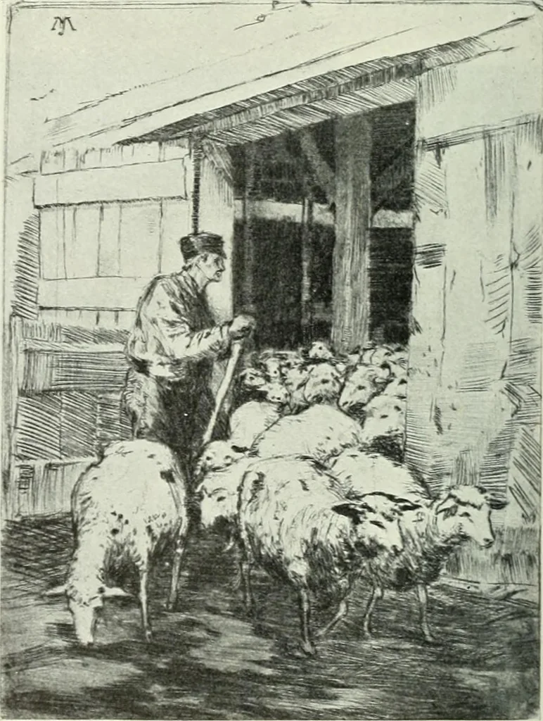 An illustration from Studio international, 1893, leaf 229