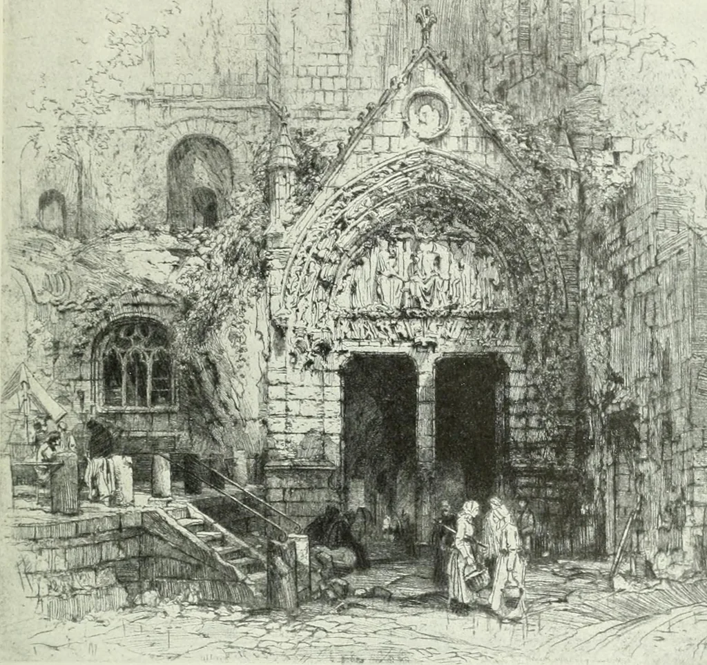 An illustration from Studio international, 1893, leaf 230