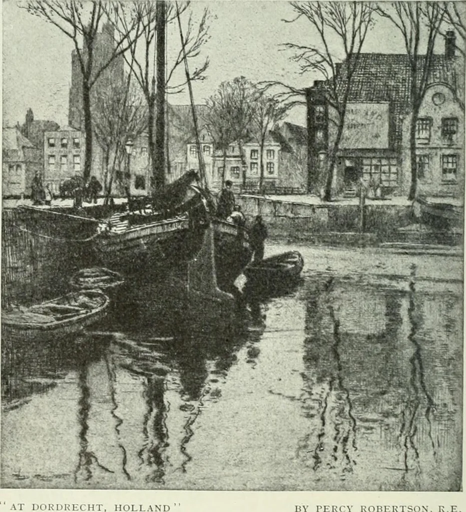 An illustration from Studio international, 1893, leaf 231