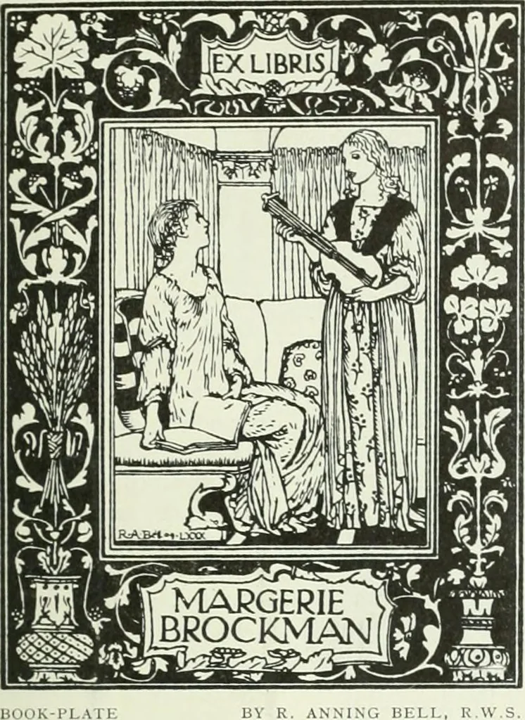 An illustration from Studio international, 1893, leaf 234