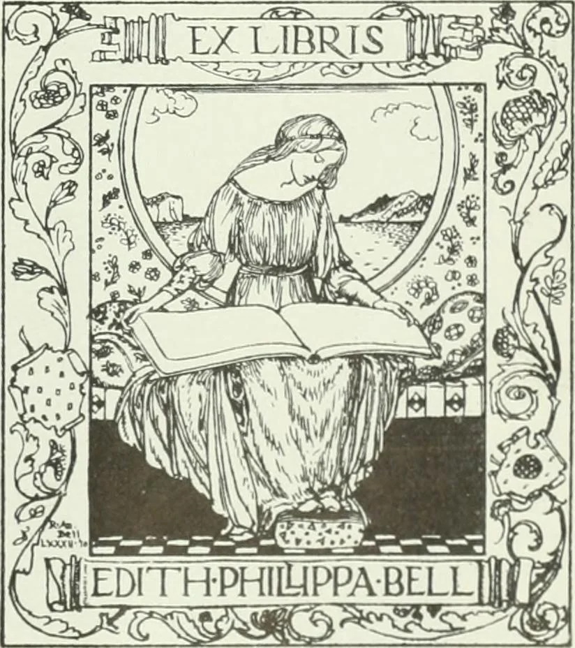 An illustration from Studio international, 1893, leaf 234