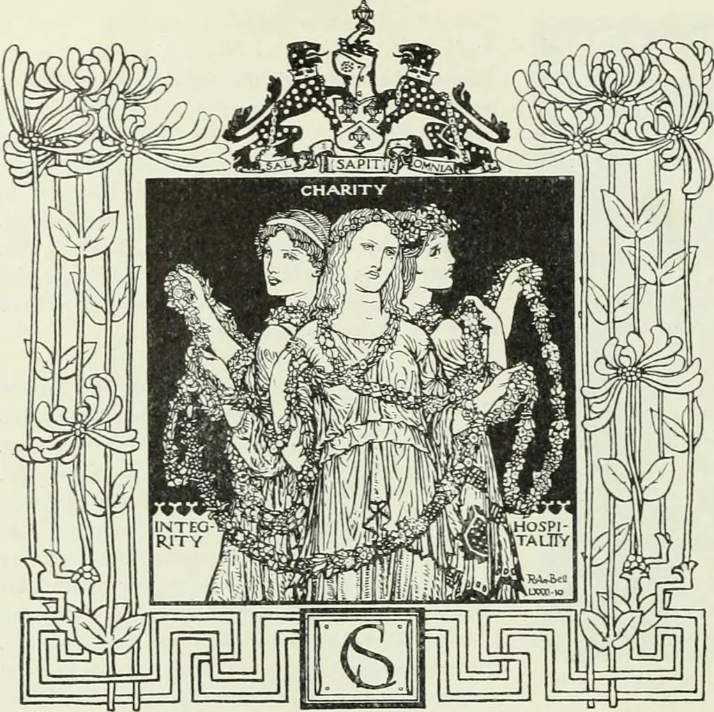 An illustration from Studio international, 1893, leaf 235
