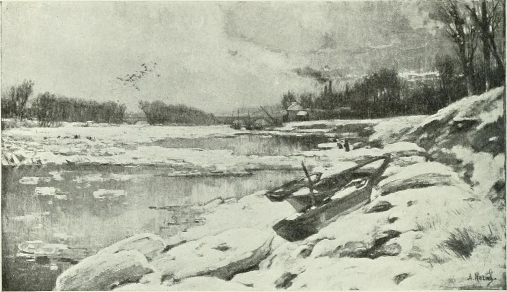 An illustration from Studio international, 1893, leaf 237