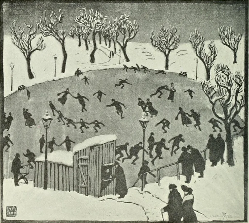 An illustration from Studio international, 1893, leaf 249