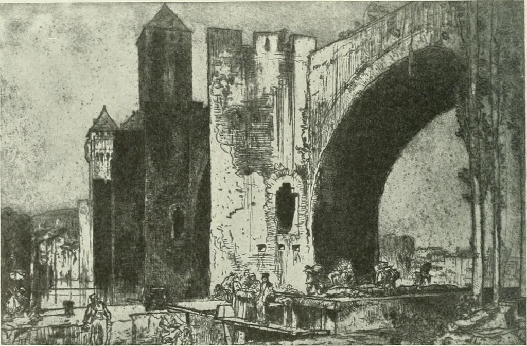 An illustration from Studio international, 1893, leaf 25