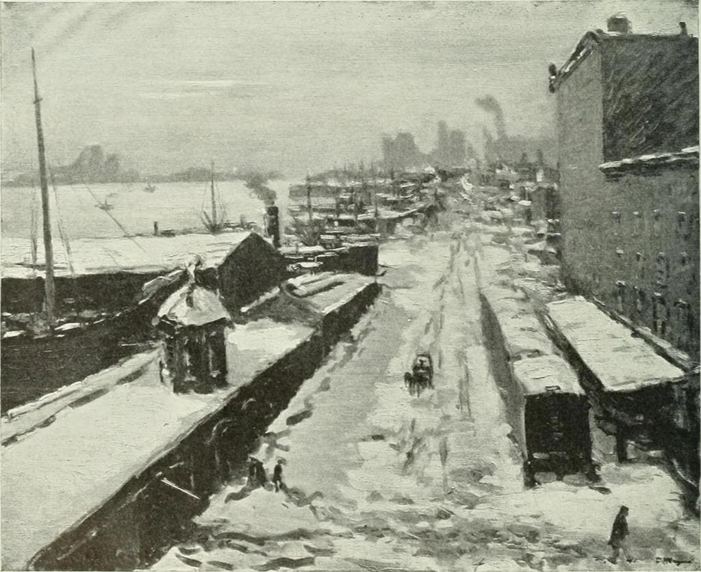 An illustration from Studio international, 1893, leaf 251