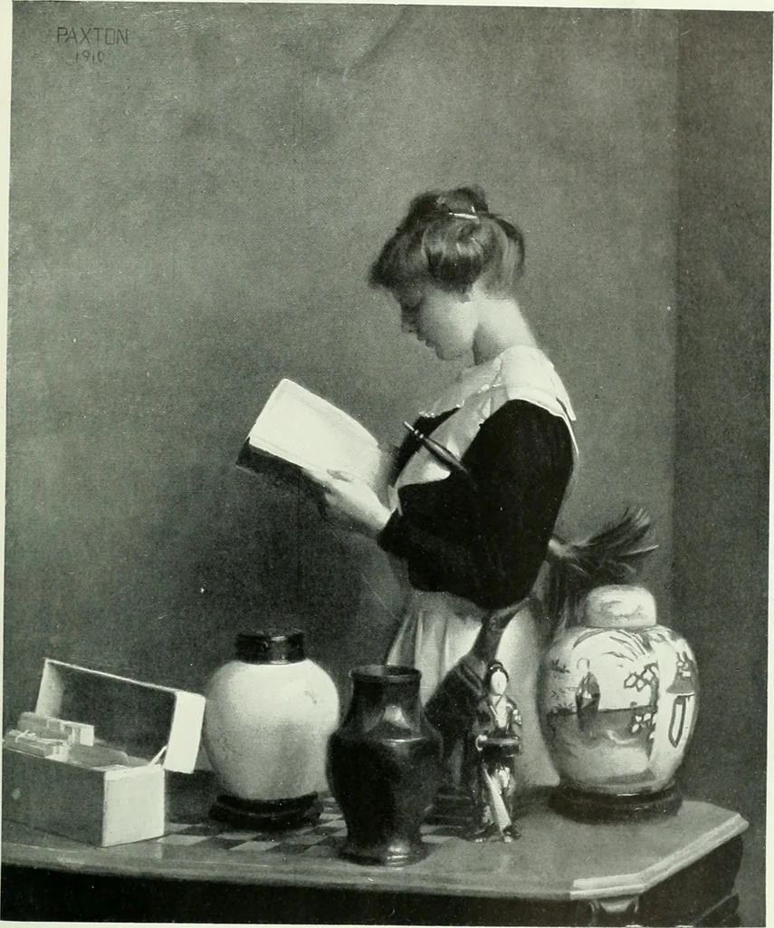 An illustration from Studio international, 1893, leaf 252