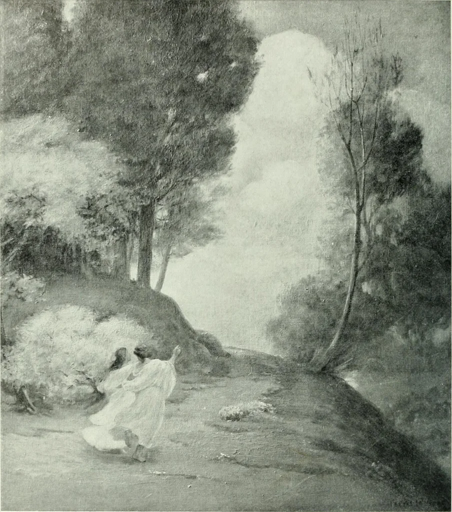 An illustration from Studio international, 1893, leaf 253