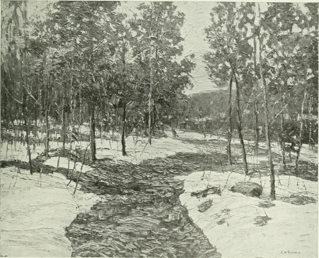 An illustration from Studio international, 1893, leaf 254