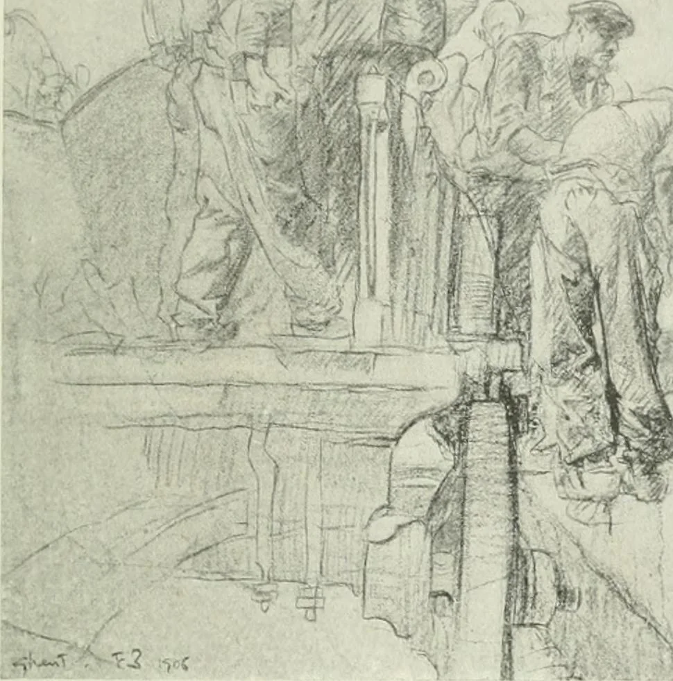 An illustration from Studio international, 1893, leaf 26