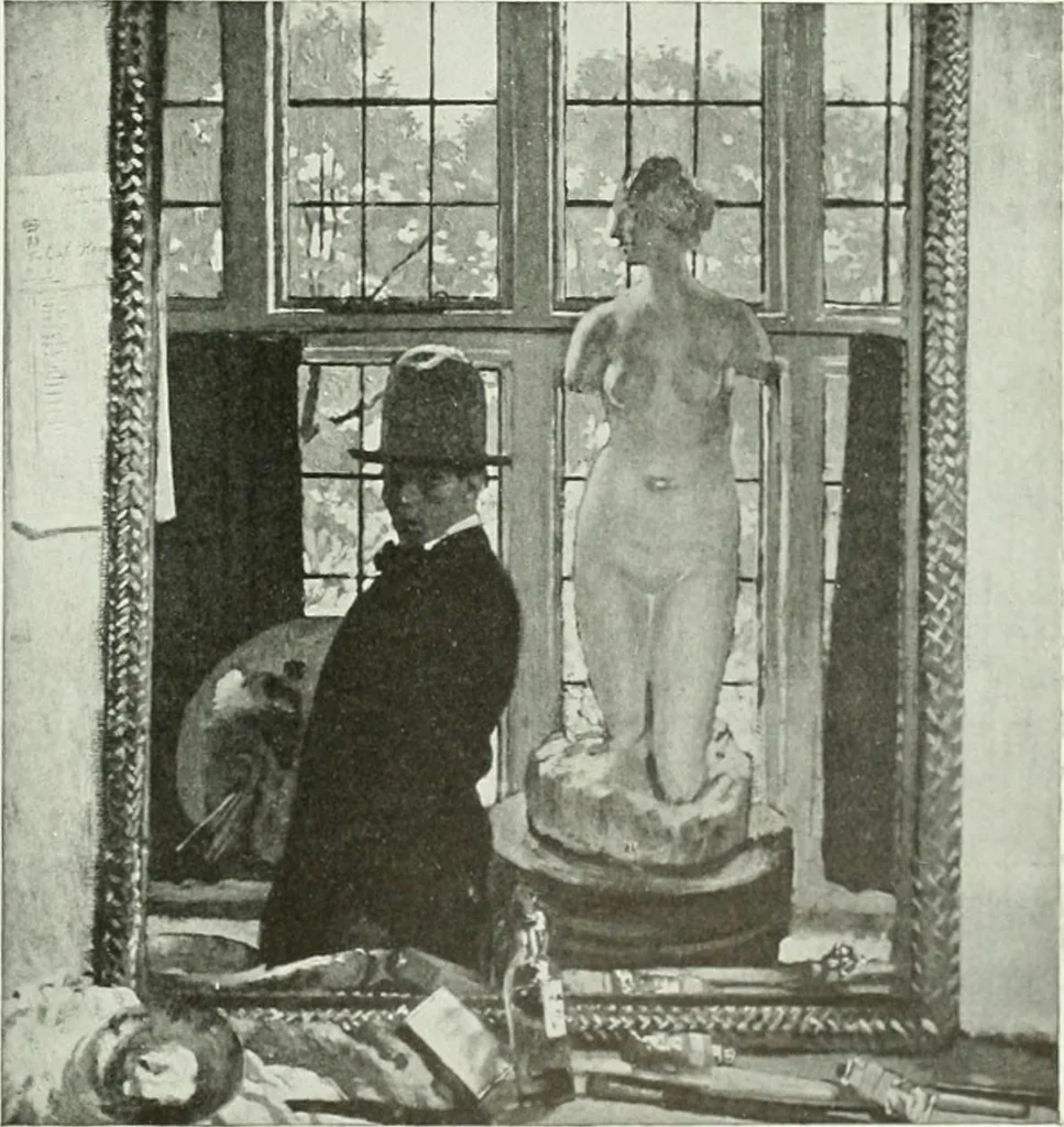 An illustration from Studio international, 1893, leaf 260