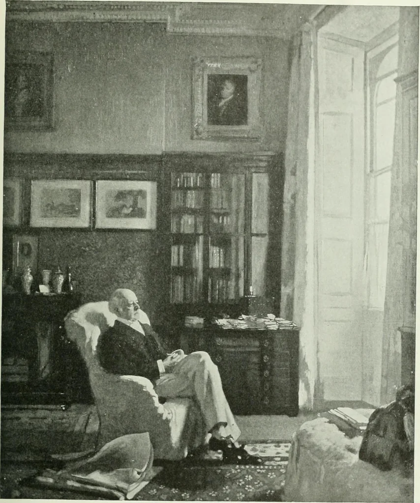 An illustration from Studio international, 1893, leaf 262