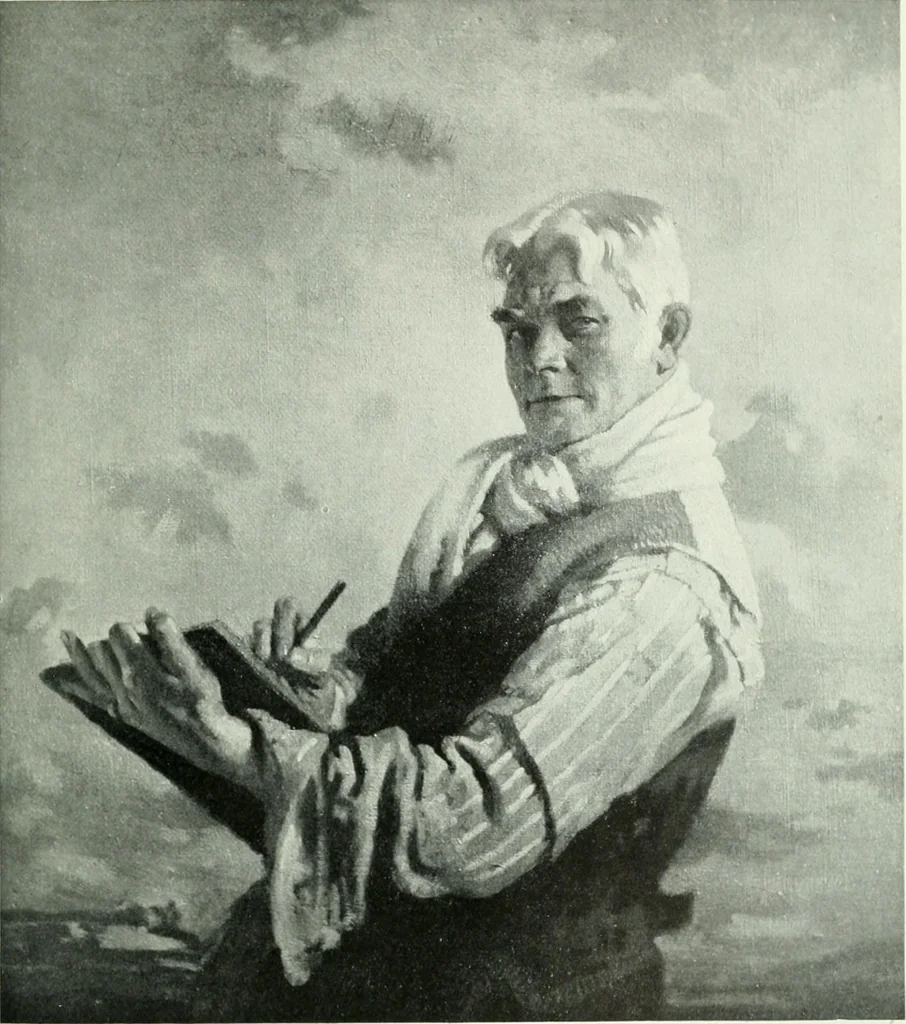 An illustration from Studio international, 1893, leaf 264