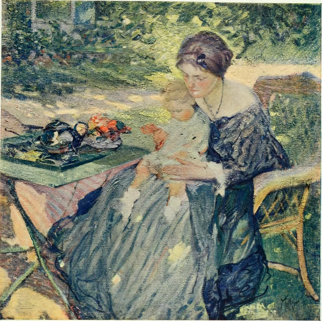 An illustration from Studio international, 1893, leaf 272