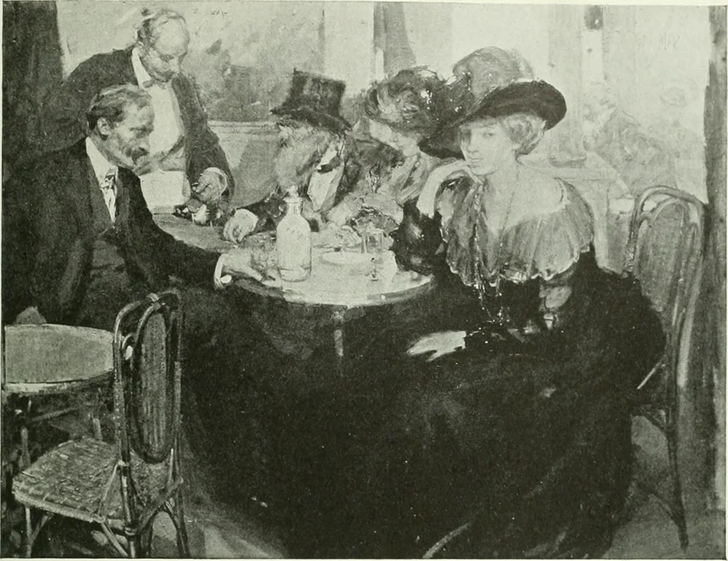 An illustration from Studio international, 1893, leaf 274