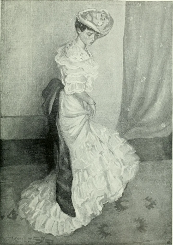 An illustration from Studio international, 1893, leaf 278
