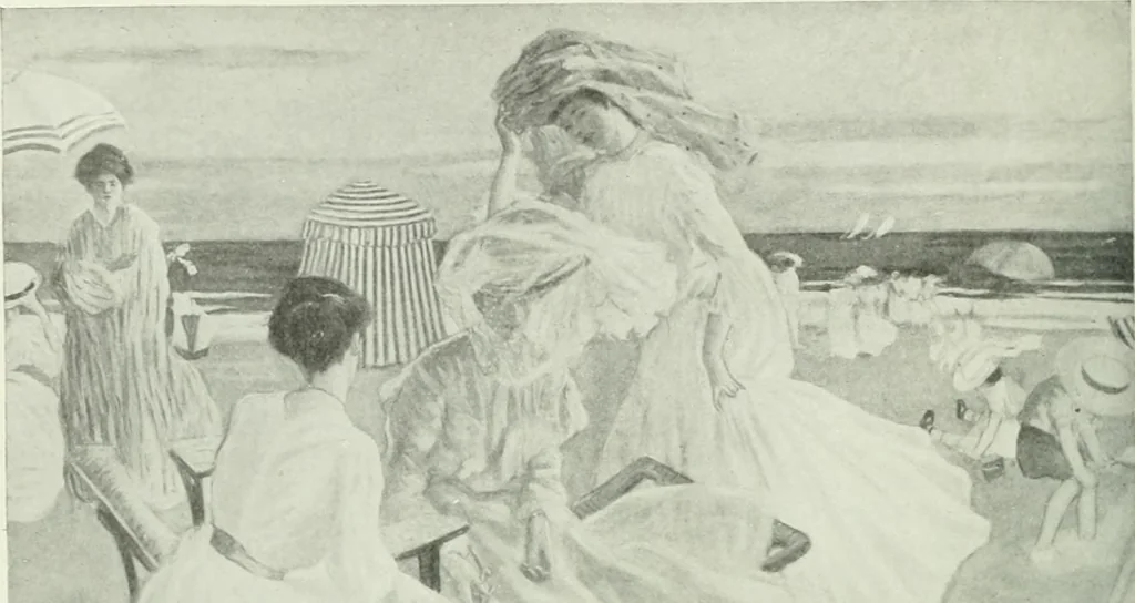 An illustration from Studio international, 1893, leaf 281