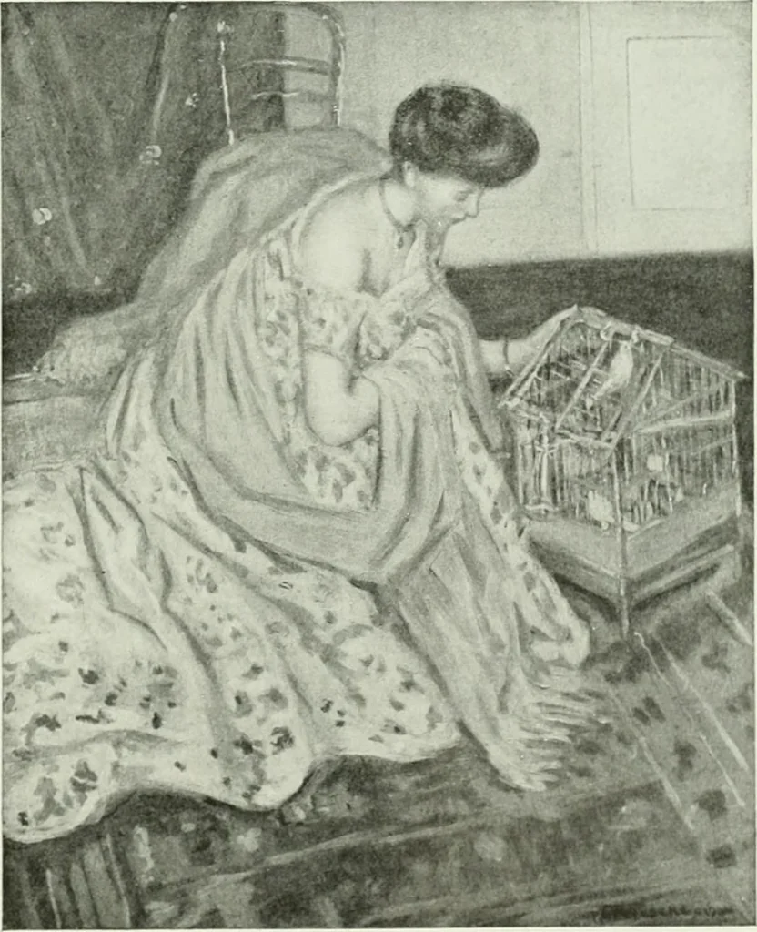 An illustration from Studio international, 1893, leaf 282