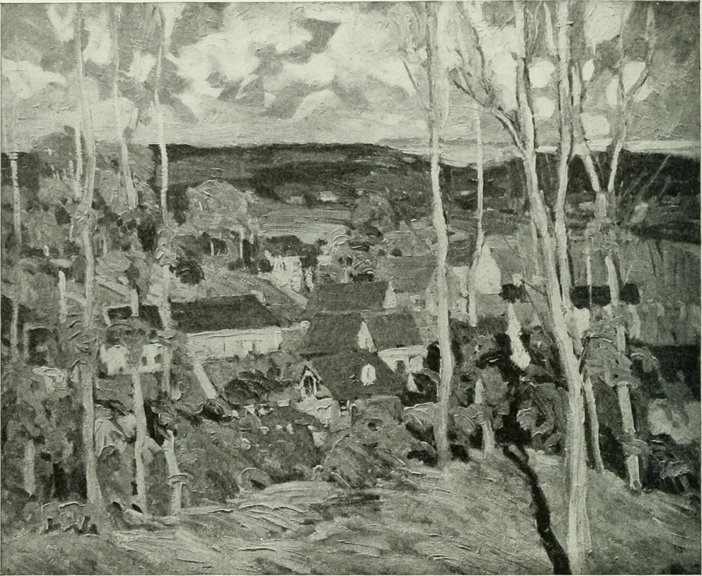 An illustration from Studio international, 1893, leaf 283