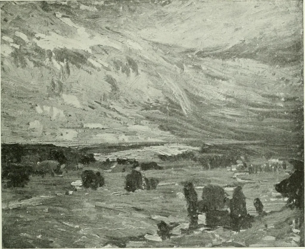 An illustration from Studio international, 1893, leaf 286