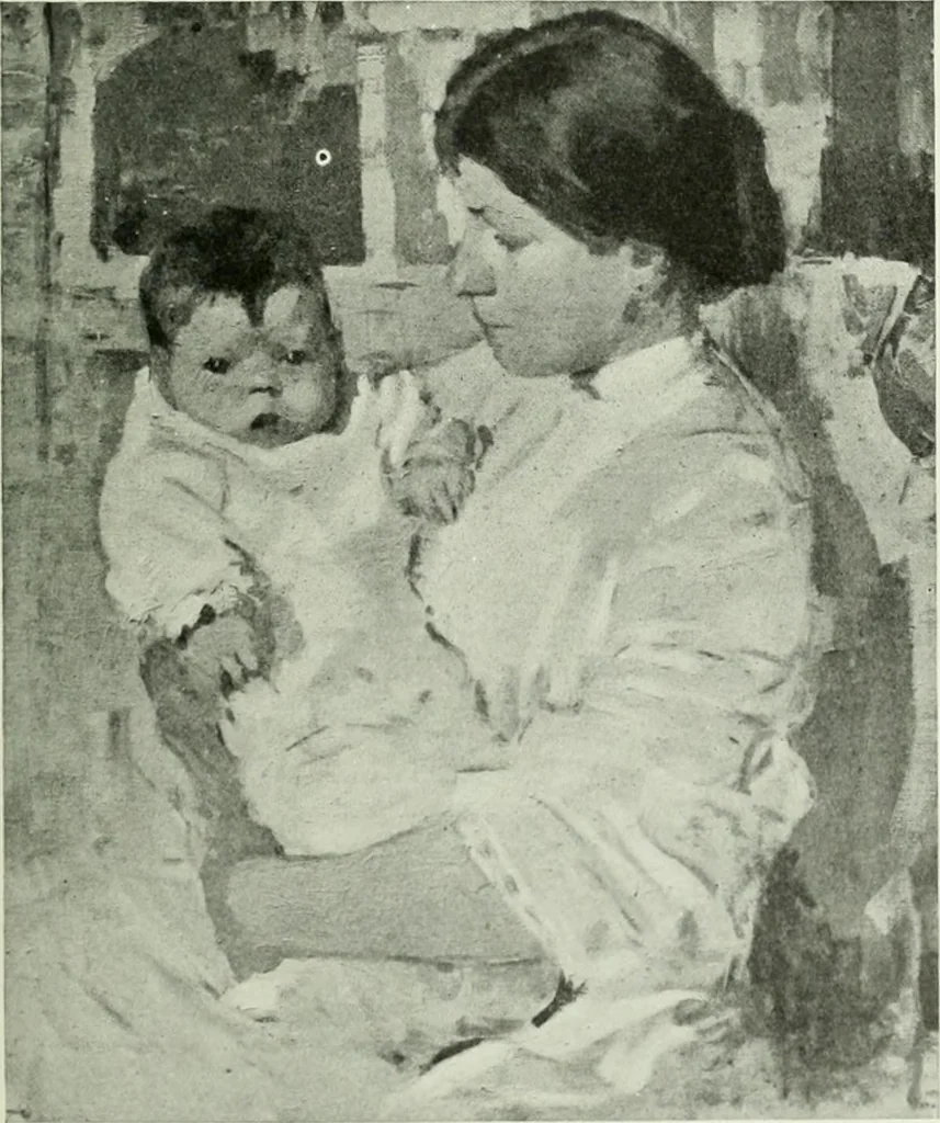 An illustration from Studio international, 1893, leaf 288