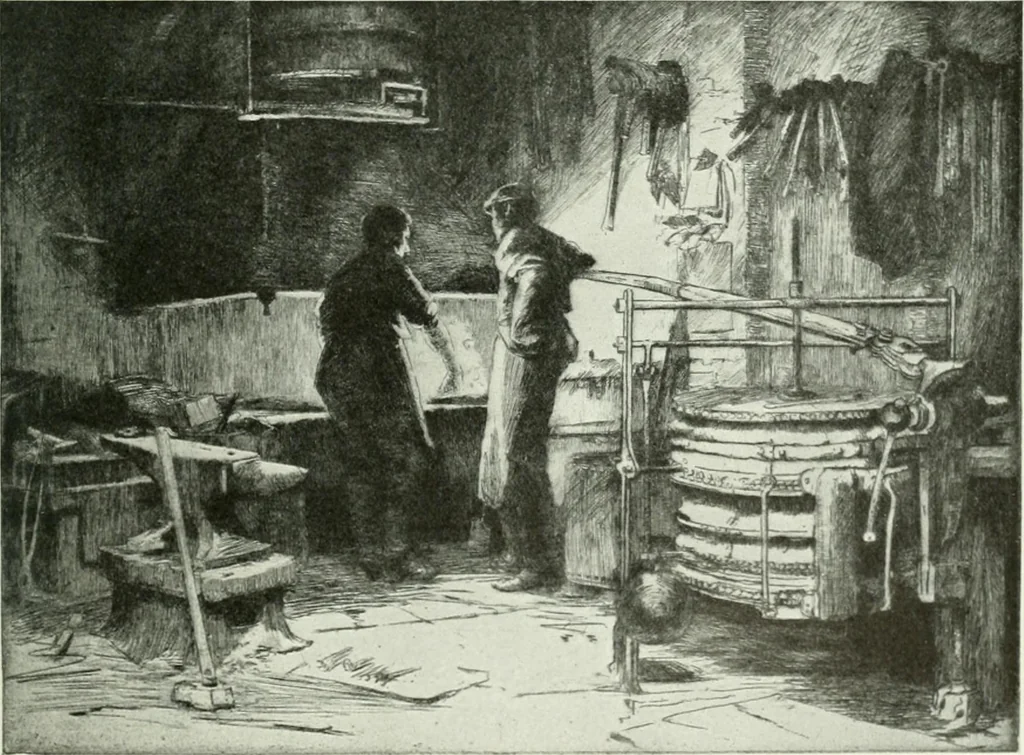 An illustration from Studio international, 1893, leaf 292