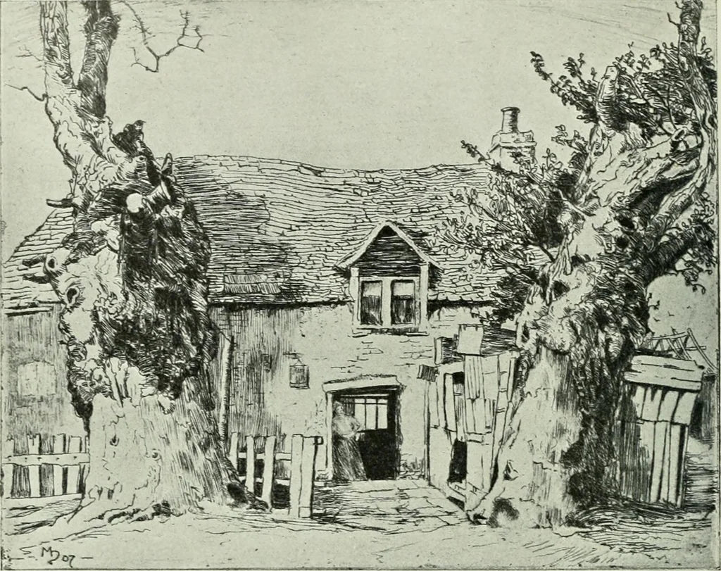 An illustration from Studio international, 1893, leaf 297
