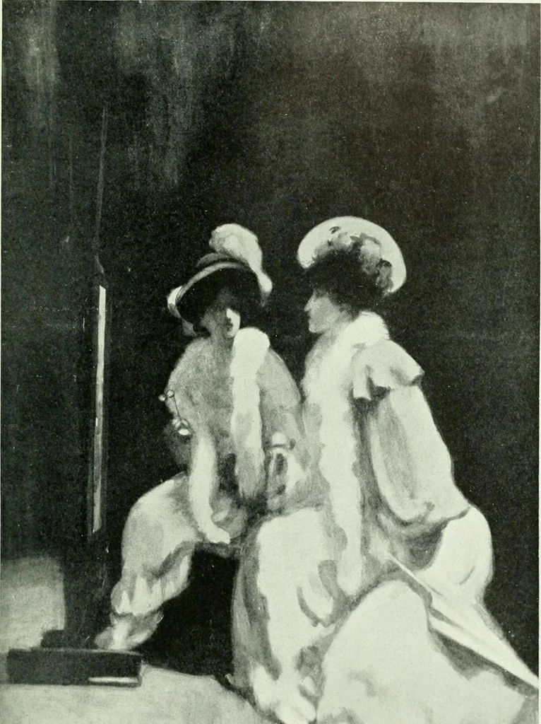 An illustration from Studio international, 1893, leaf 300