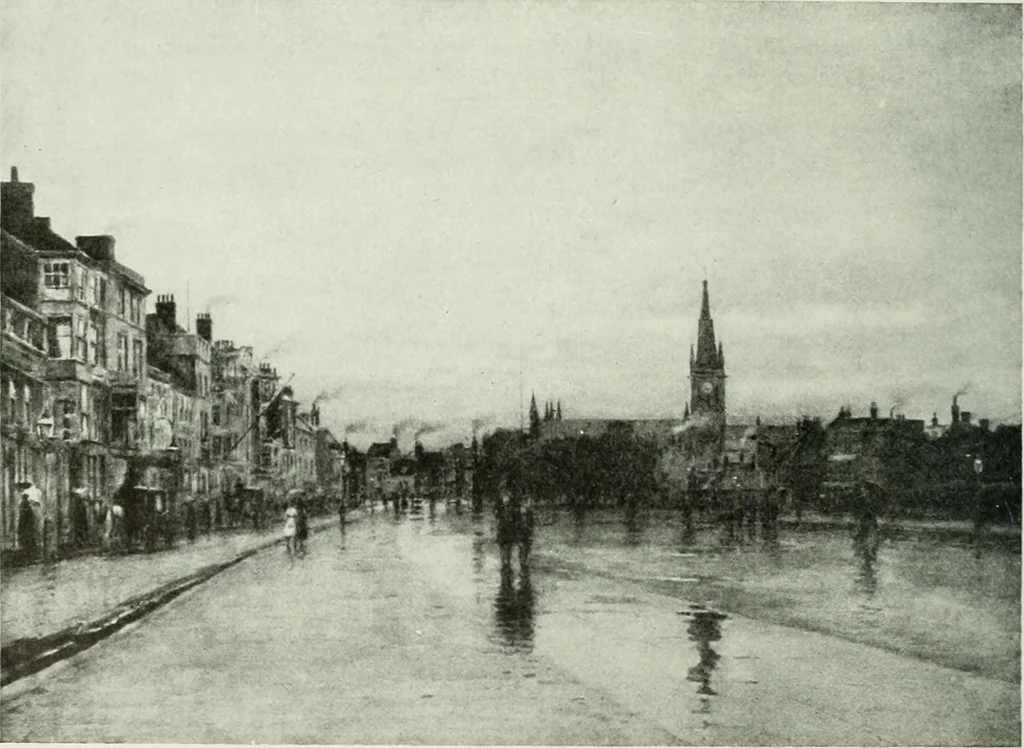 An illustration from Studio international, 1893, leaf 321